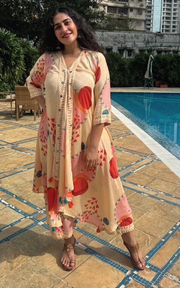 FL 2239 Cream Butterfly